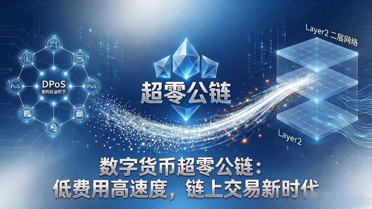 数字货币超零公链：低费用高速度，链上交易新时代