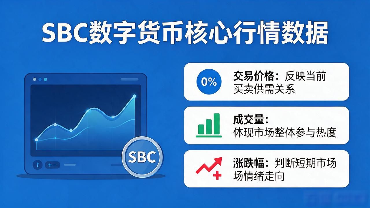 sbc数字货币价格表 - SBC币最新实时行情查询