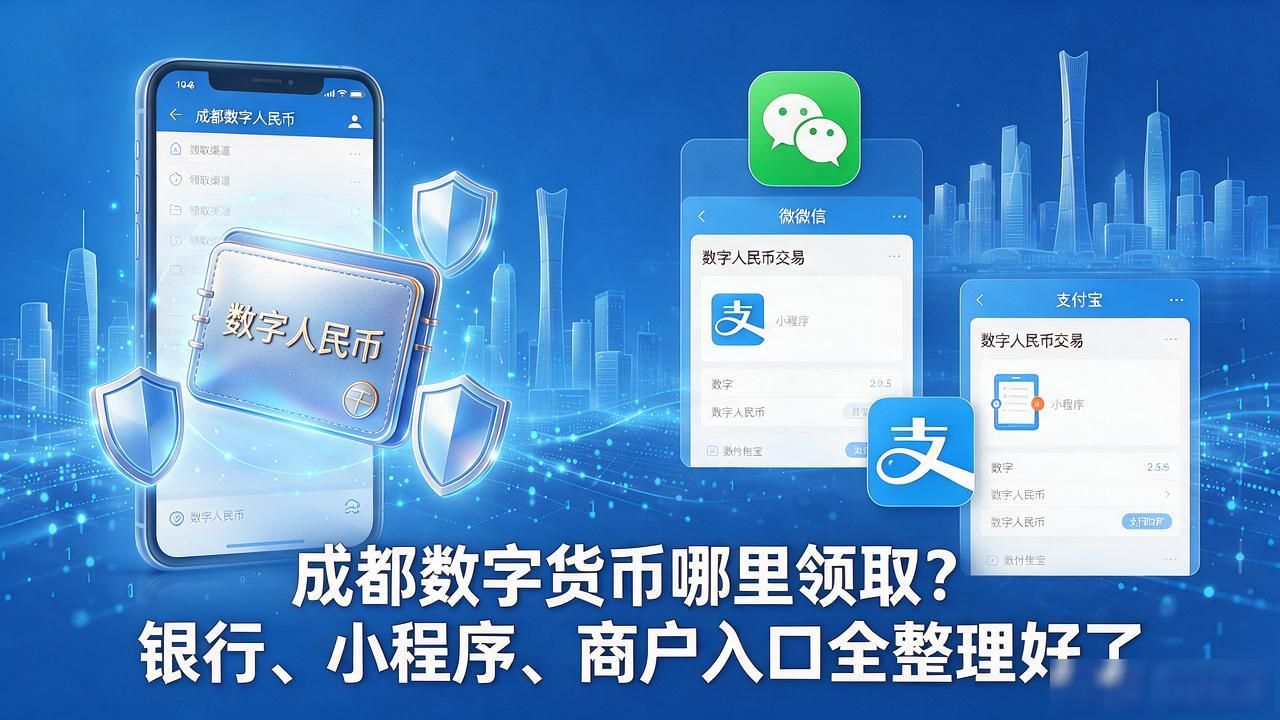 成都数字人民币线上App_成都数字货币哪里领取_成都数字人民币银行柜台
