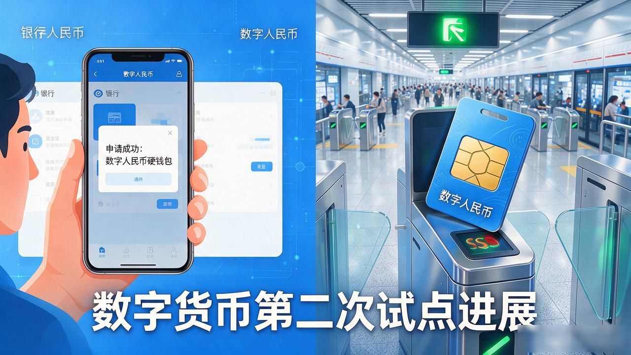 数字货币第二次试点_央行数字货币第二次试点_数字人民币零售端接入