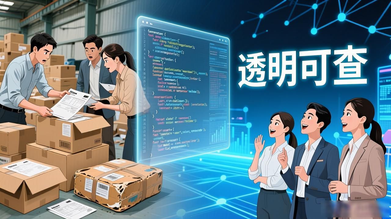 区块链物流专家：让每一单货物透明可查