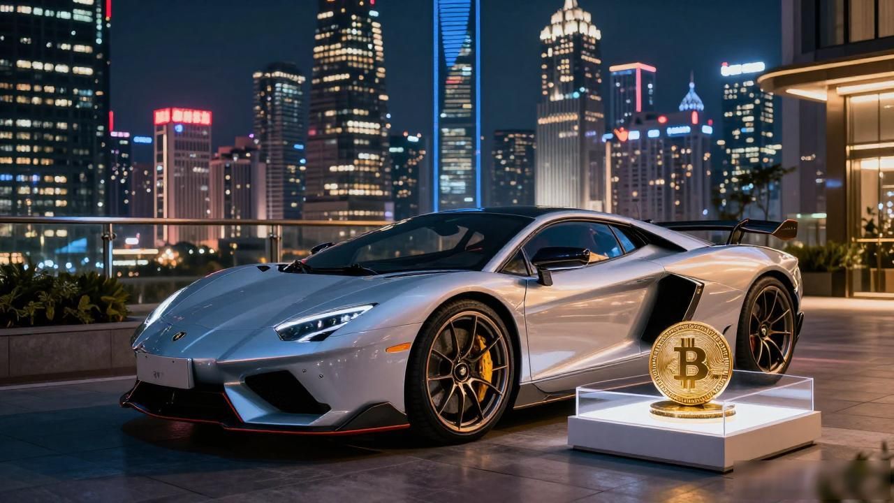 豪车+数字货币：新贵炫富新玩法