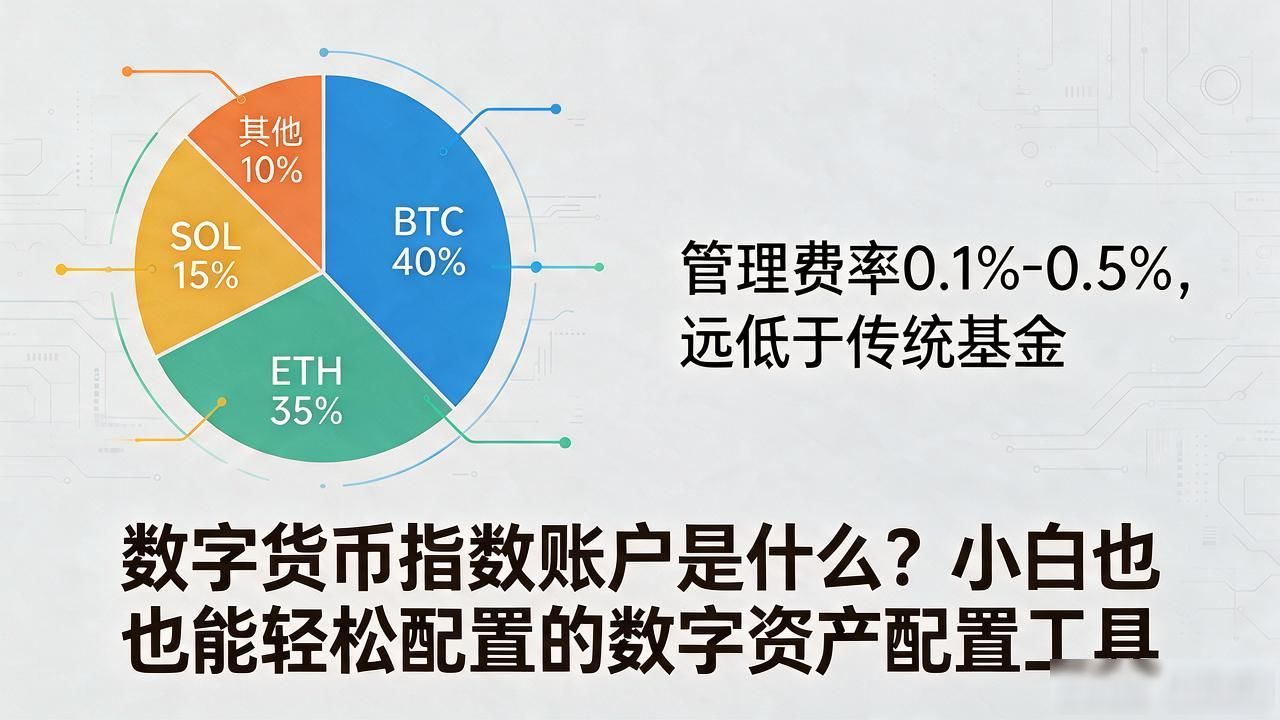 数字货币指数账户是什么？小白也能轻松配置的数字资产配置工具