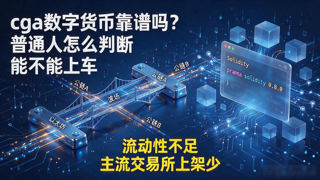 cga数字货币靠谱吗？普通人怎么判断能不能上车