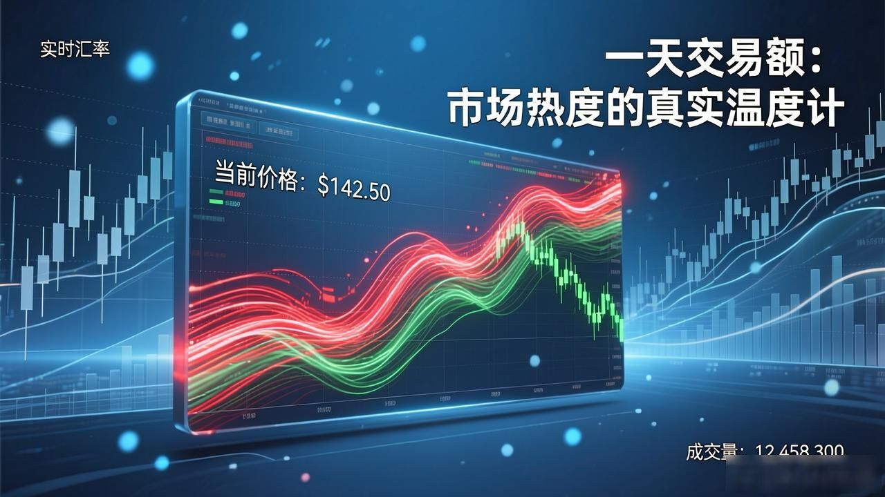 数字货币一天交易额：市场热度的真实温度计