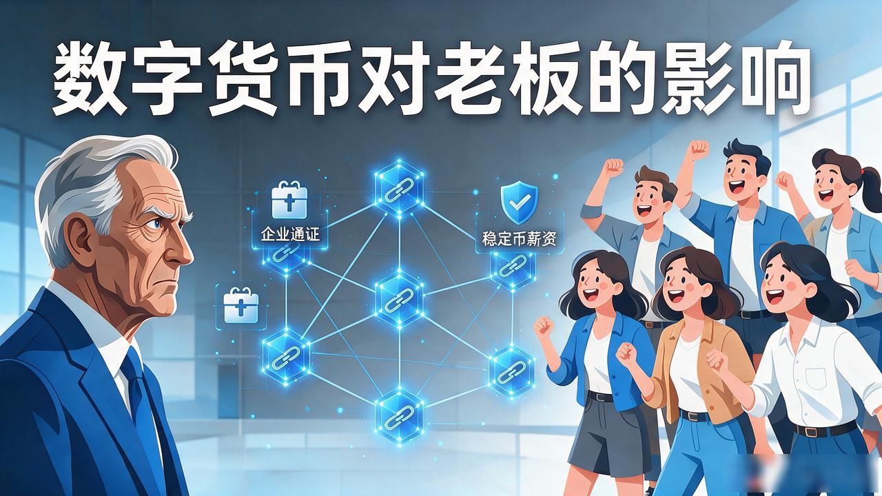 数字货币对老板的影响