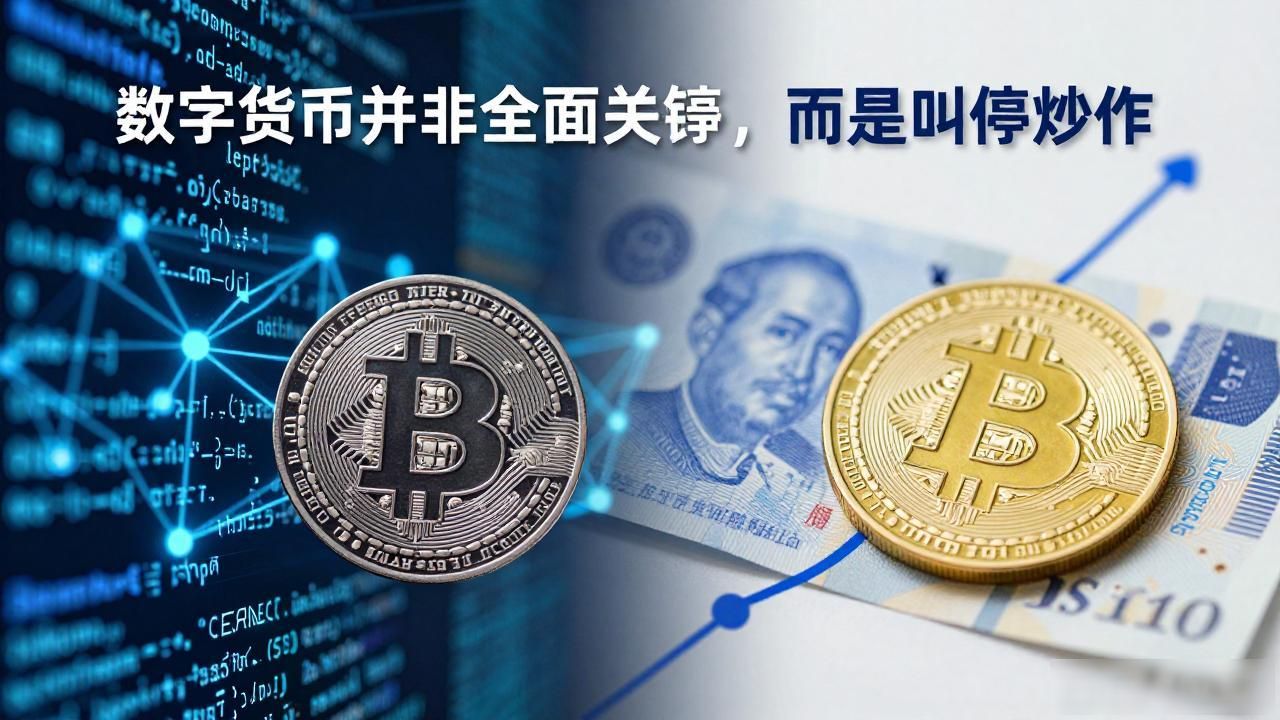 数字货币并非全面关停，而是叫停炒作