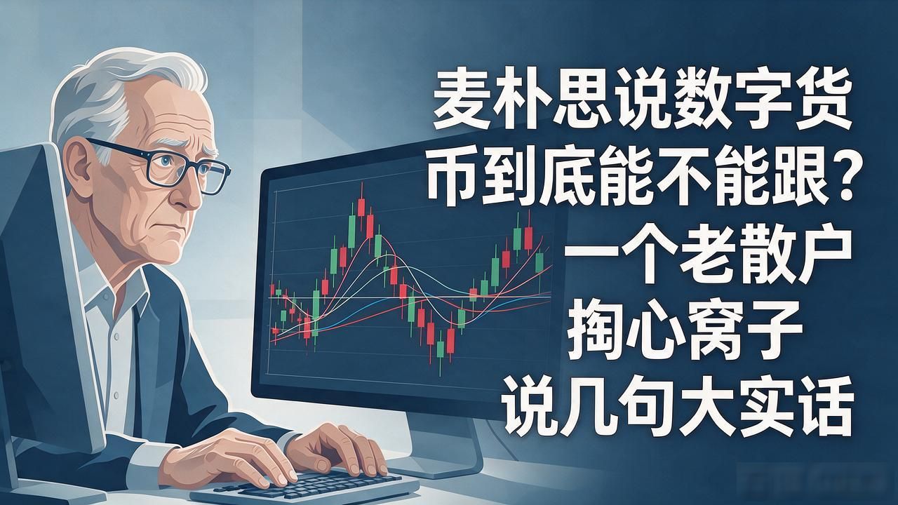 麦朴思说数字货币到底能不能跟？一个老散户掏心窝子说几句大实话