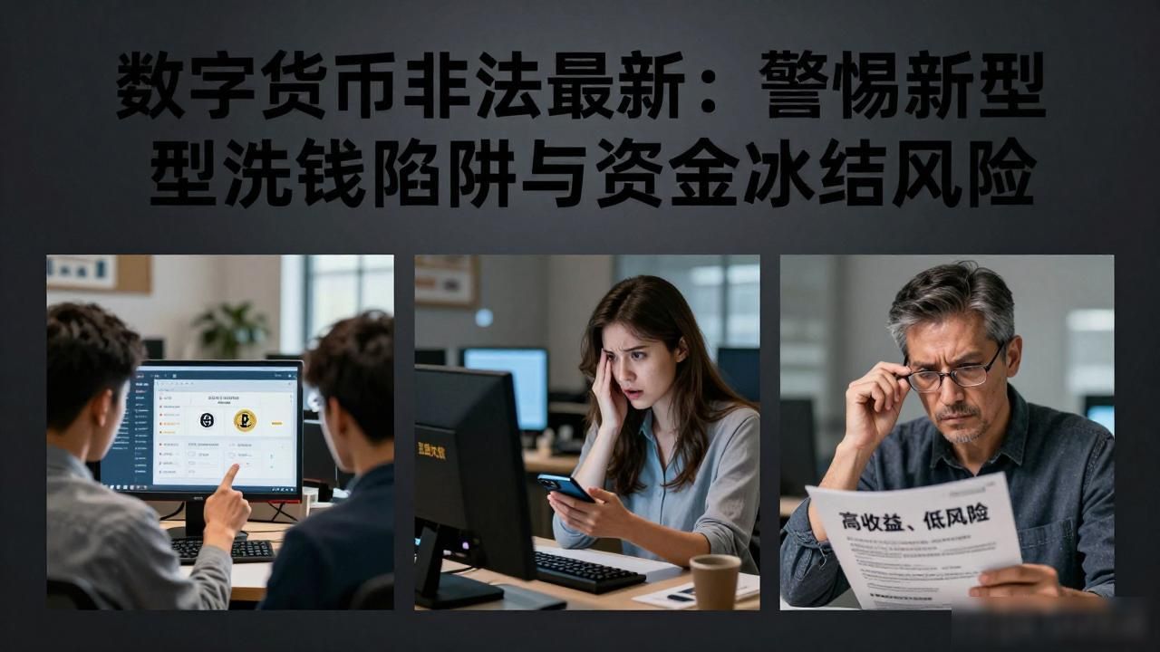 数字货币非法最新：警惕新型洗钱陷阱与资金冻结风险