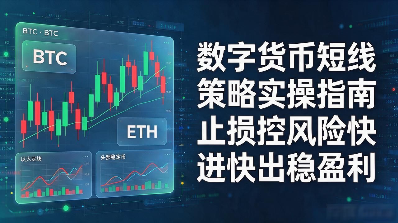 数字货币短线策略实操指南 止损控风险快进快出稳盈利