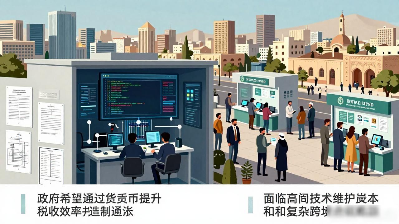 伊朗并未全面替换法币，而是并行推行央行数字货币试点