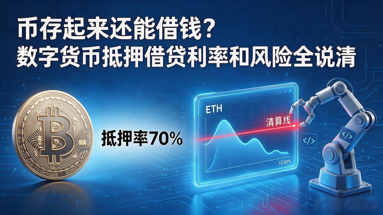 币存起来还能借钱？数字货币抵押借贷利率和风险全说清