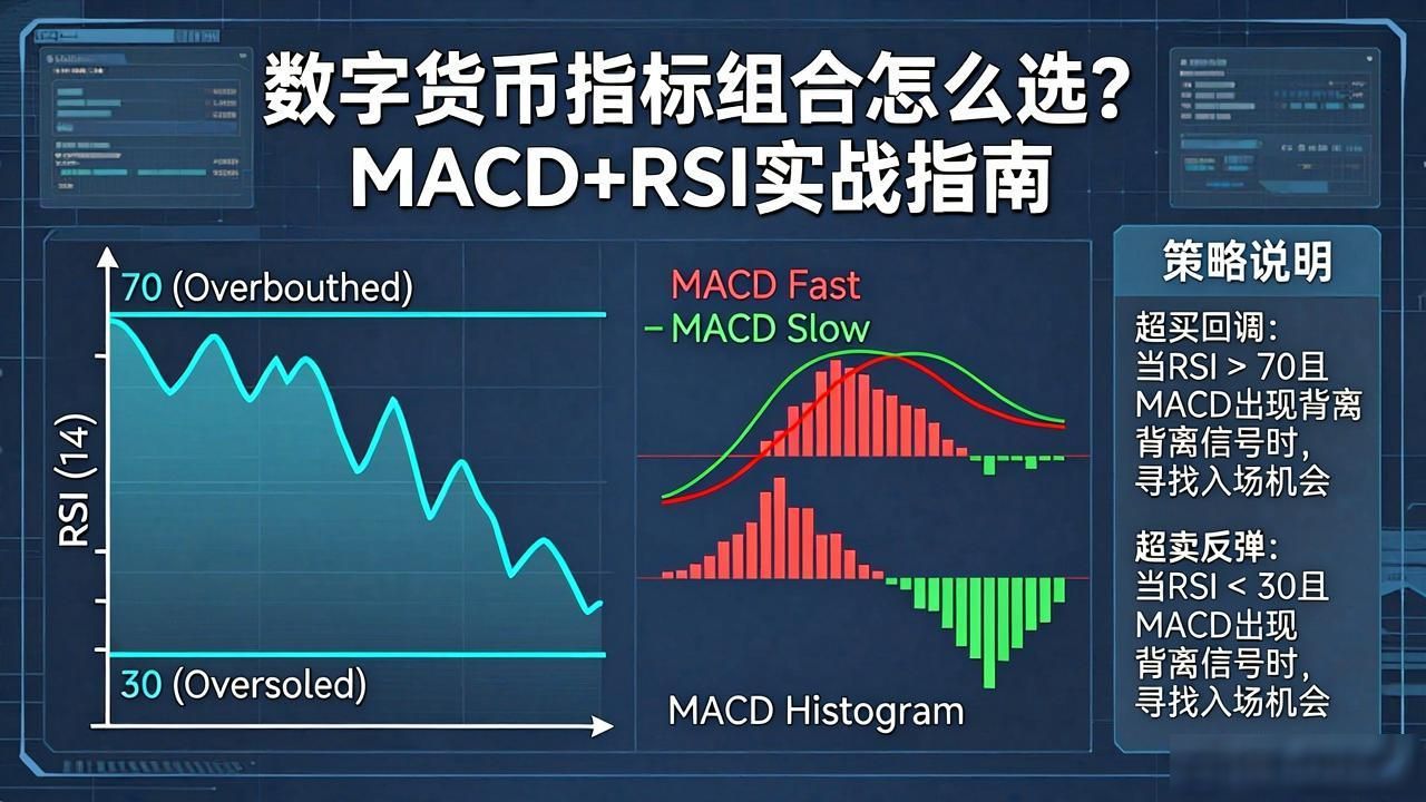 数字货币指标组合怎么选？MACD+RSI实战指南