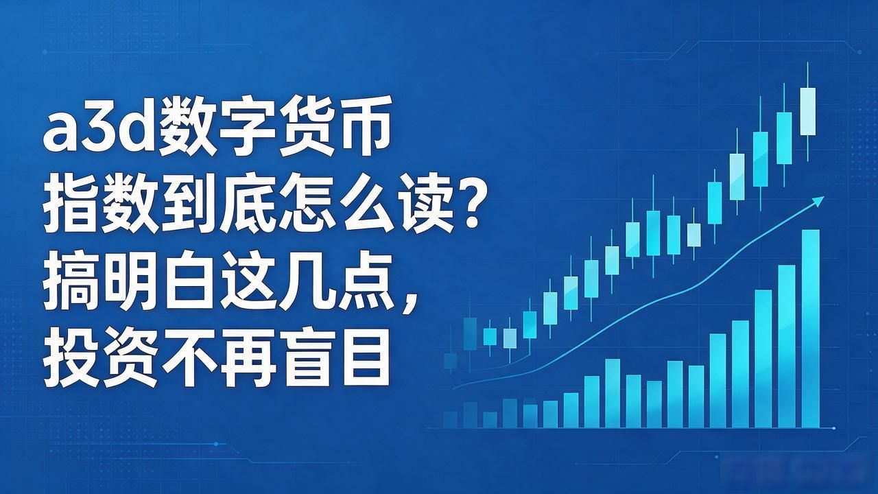 a3d数字货币指数到底怎么读？搞明白这几点，投资不再盲目