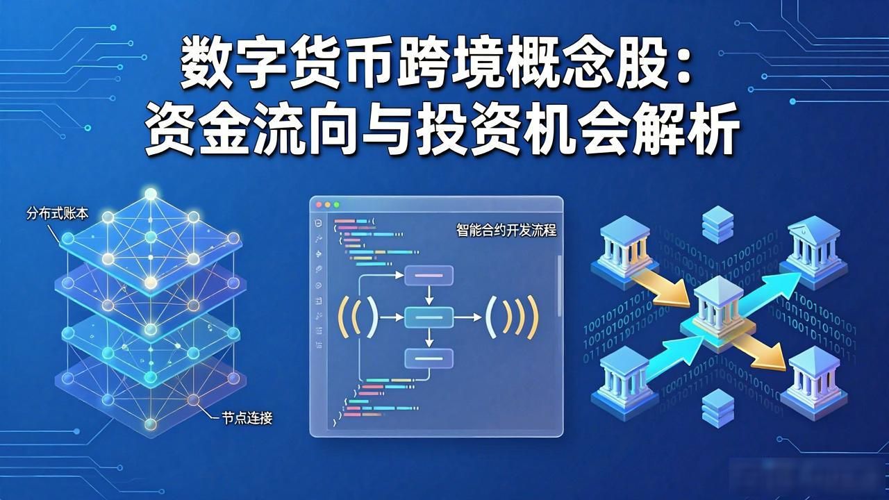 数字货币跨境概念股：资金流向与投资机会解析