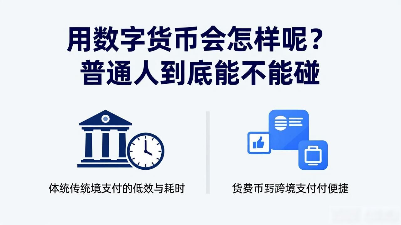 用数字货币会怎样呢？普通人到底能不能碰