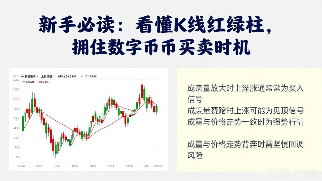 新手必读：看懂K线红绿柱，抓住数字货币买卖时机