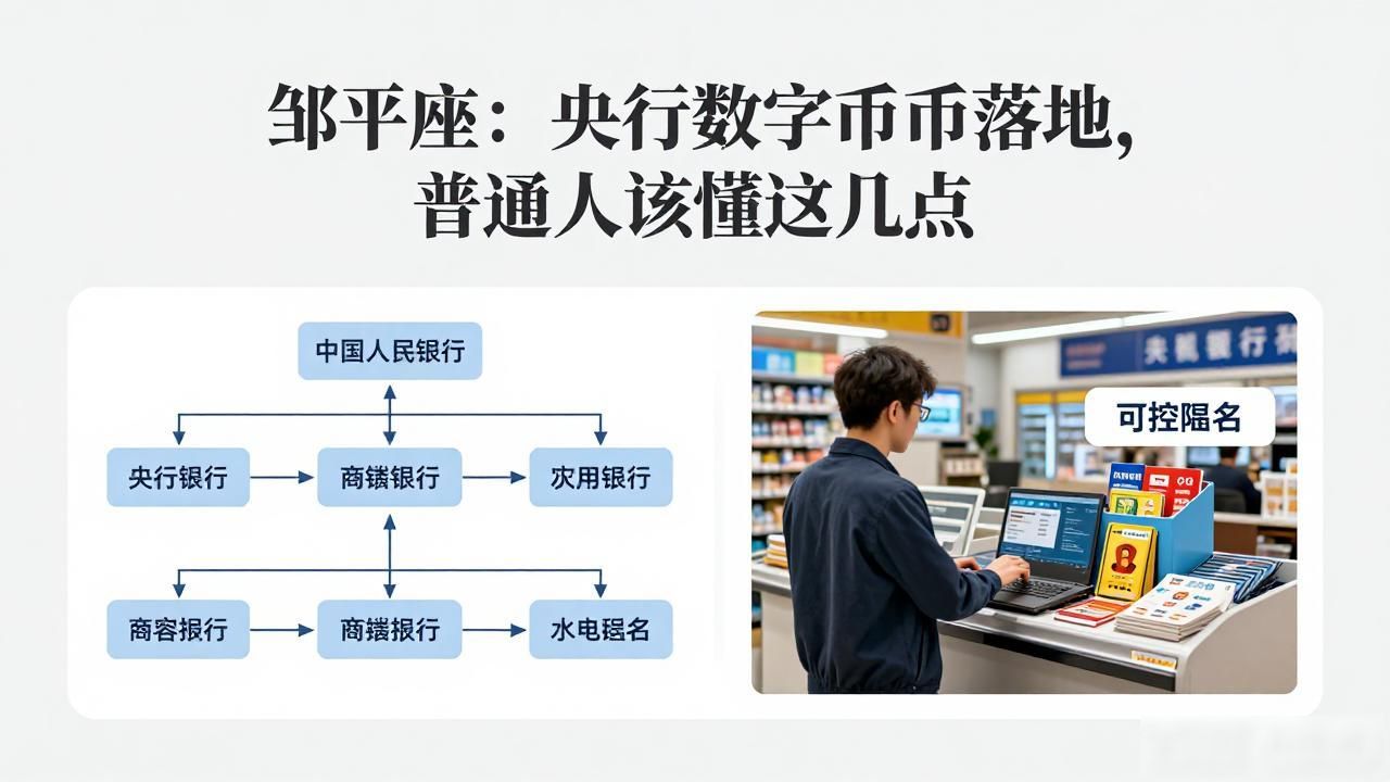 邹平座：央行数字货币落地，普通人该懂这几点