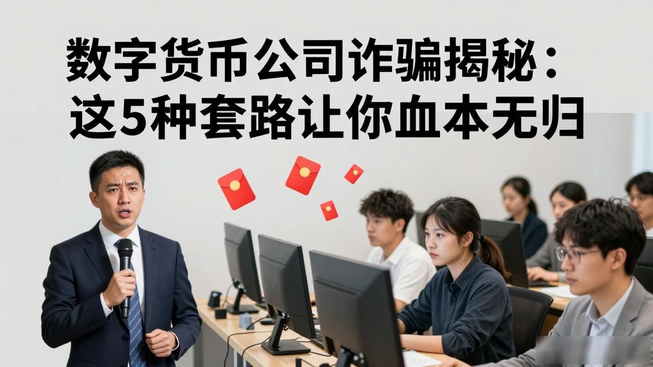 数字货币公司诈骗揭秘：这5种套路让你血本无归