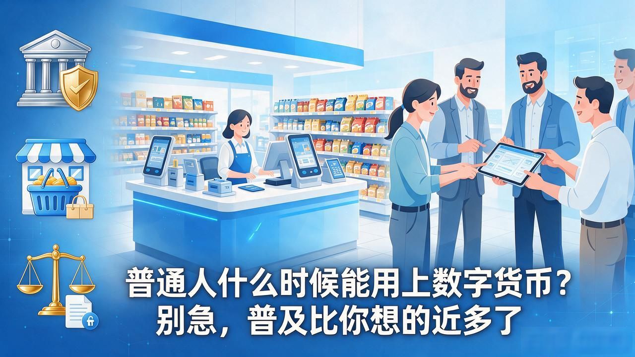 普通人什么时候能用上数字货币？别急，普及比你想的近多了