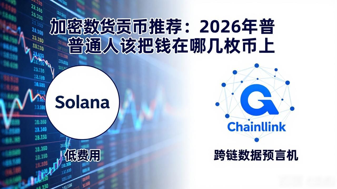 加密数字货币推荐：2026年普通人该把钱放在哪几枚币上