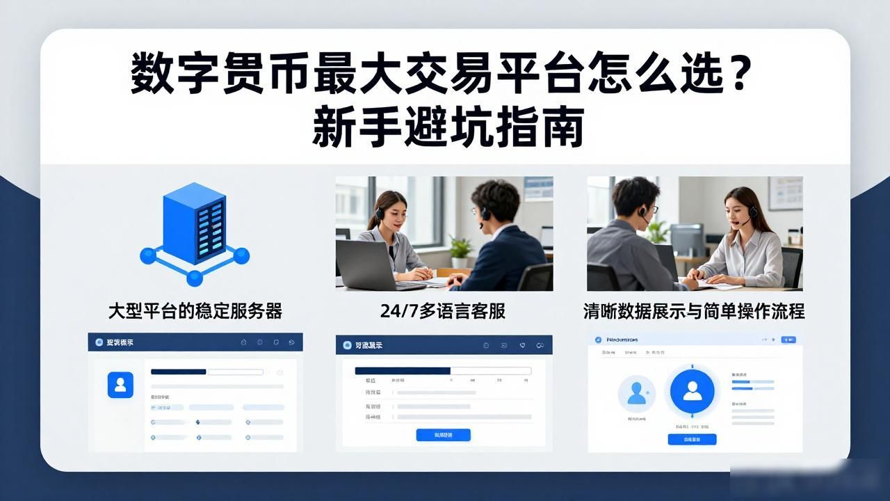 数字货币最大交易平台怎么选？新手避坑指南