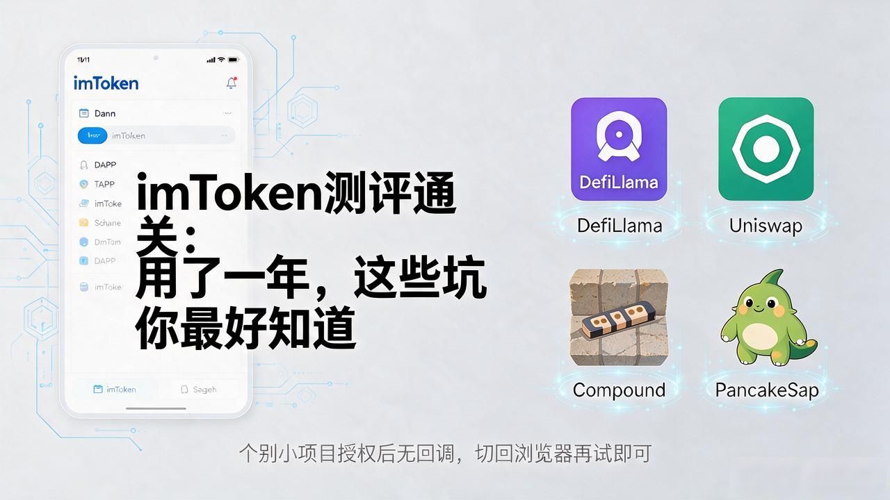 imToken测评通关：用了一年，这些坑你最好知道