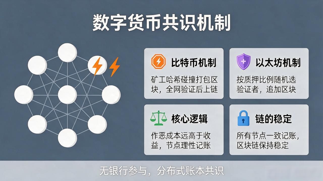 数字货币的真实原理：没有银行，一群人怎么管住账本