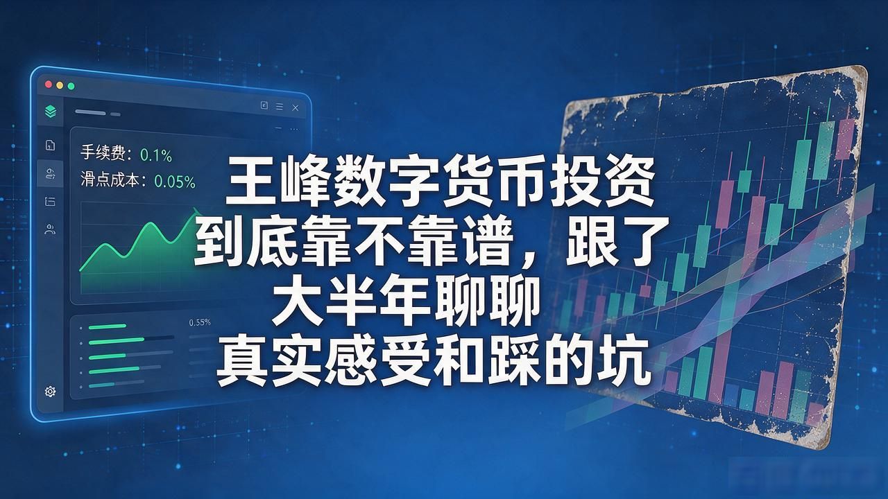 王峰数字货币投资到底靠不靠谱，跟了大半年聊聊真实感受和踩的坑