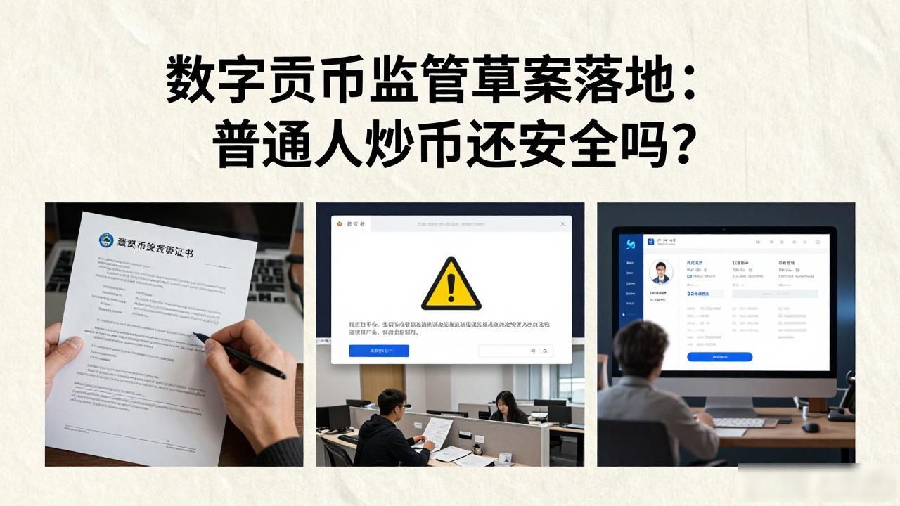 数字货币监管草案落地：普通人炒币还安全吗？