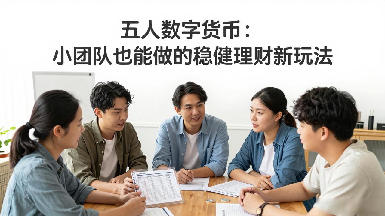 五人数字货币：小团队也能做的稳健理财新玩法