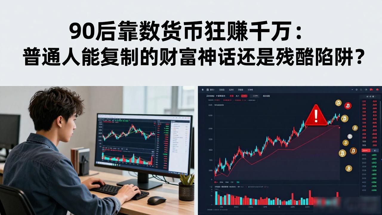 90后靠数字货币狂赚千万：普通人能复制的财富神话还是残酷陷阱？
