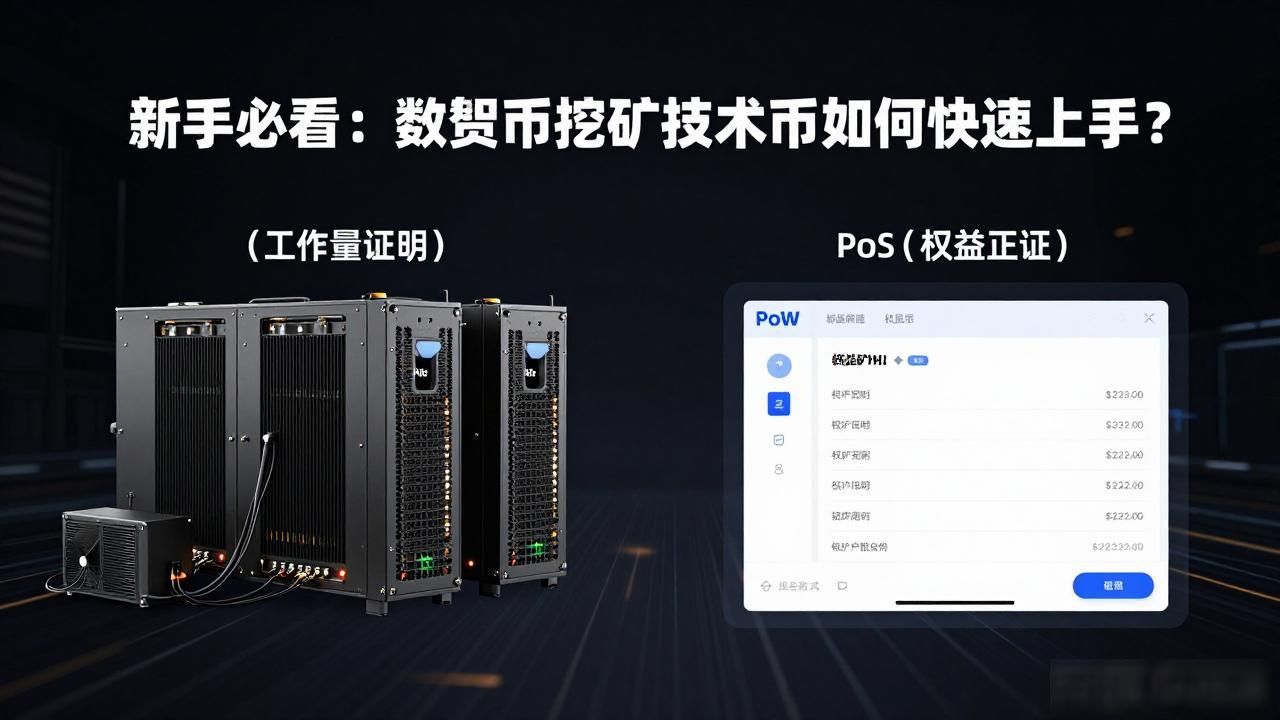 新手必看：数字货币挖矿技术币如何快速上手？