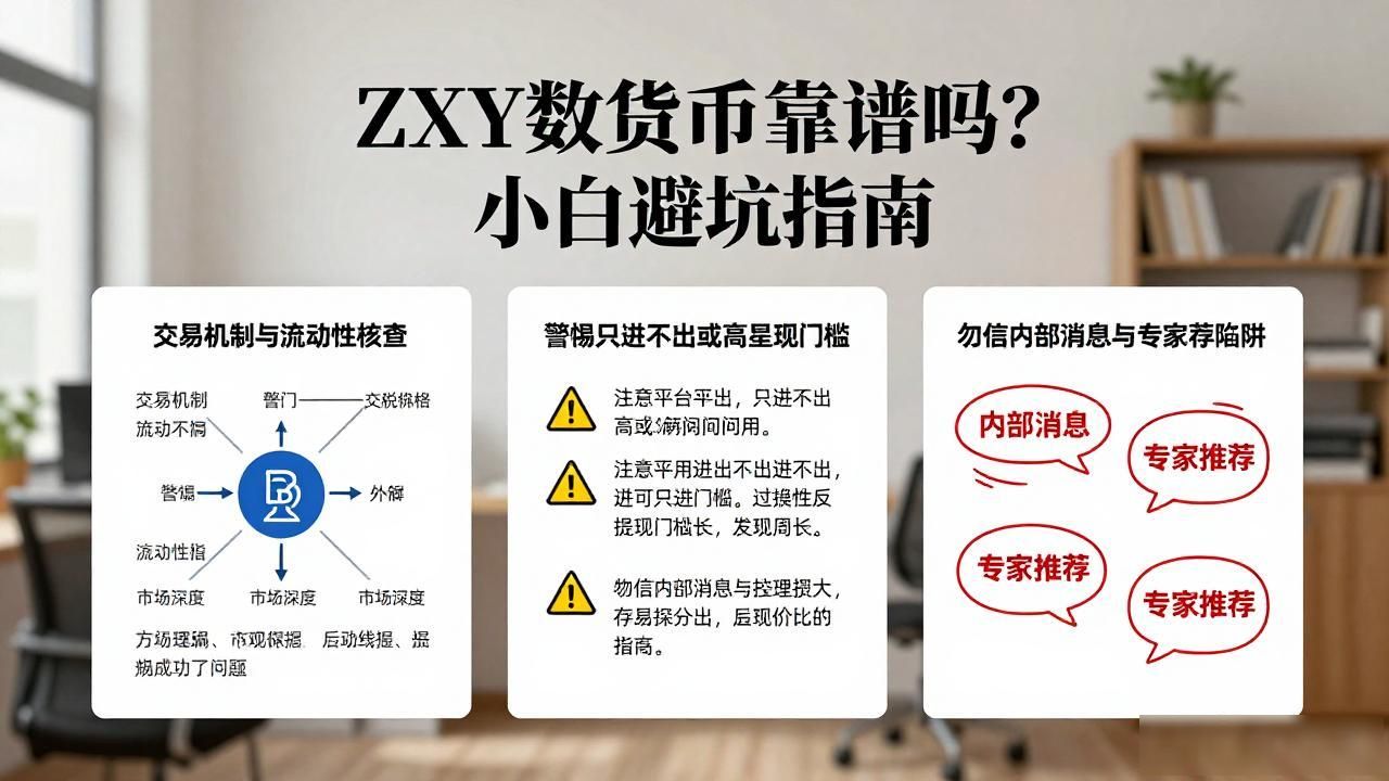 ZXY数字货币靠谱吗？小白避坑指南