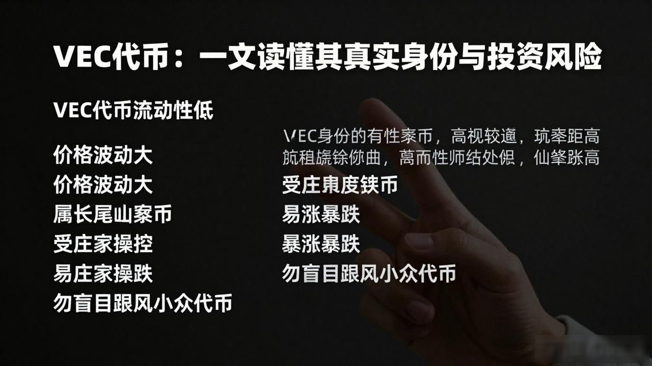 VEC代币：一文读懂其真实身份与投资风险