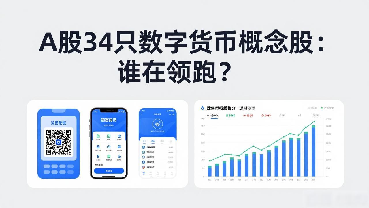 A股34只数字货币概念股：谁在领跑？