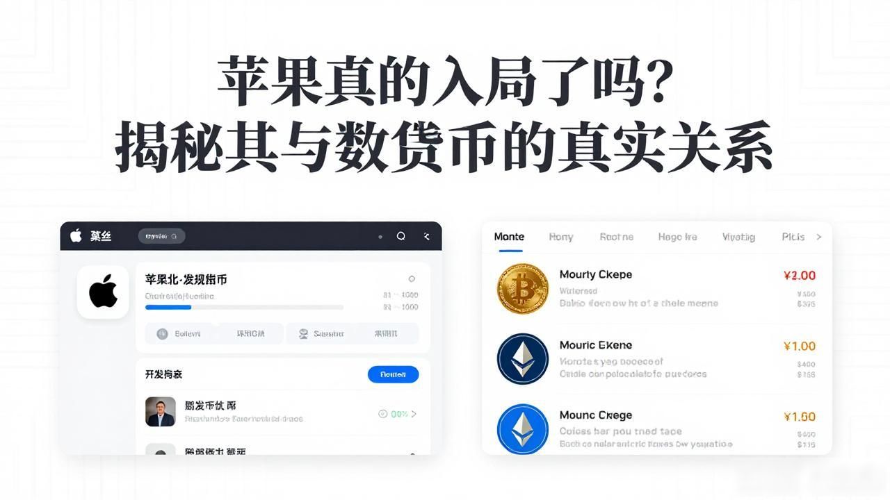 苹果真的入局了吗？揭秘其与数字货币的真实关系