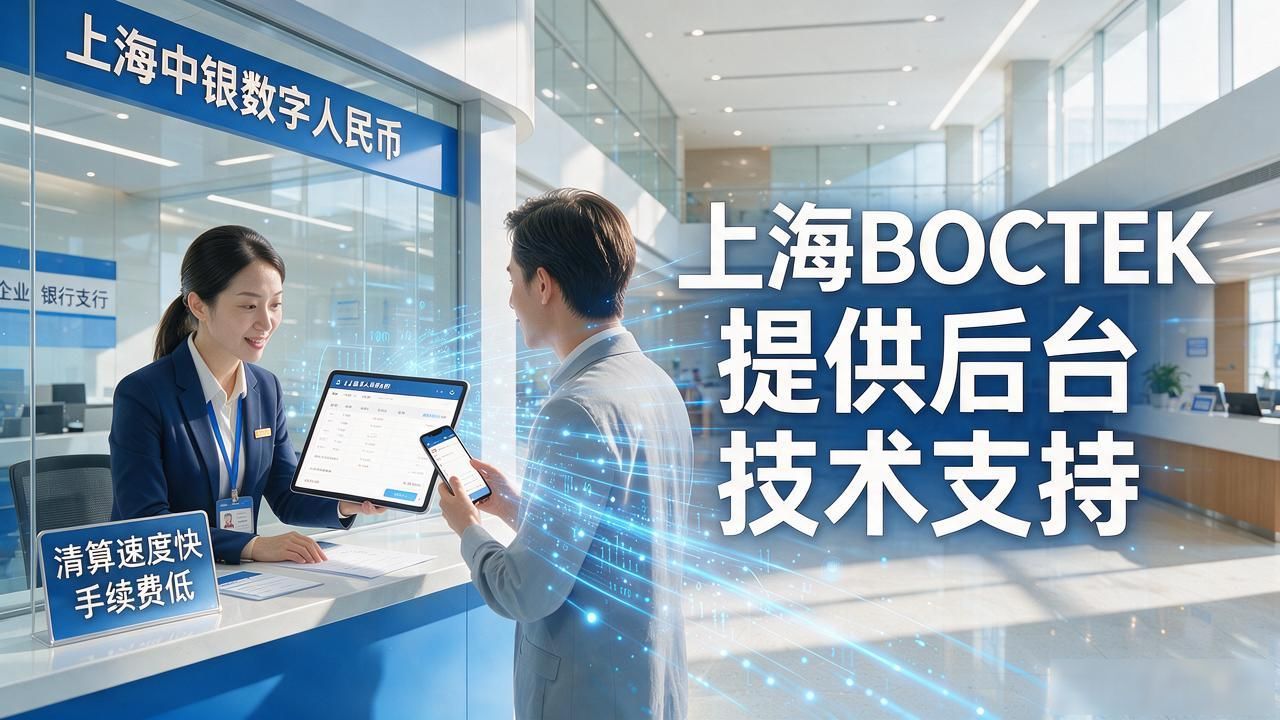 中银金融科技 数字人民币试点 上海BOCTEK e-CNY应用场景_上海中银数字货币