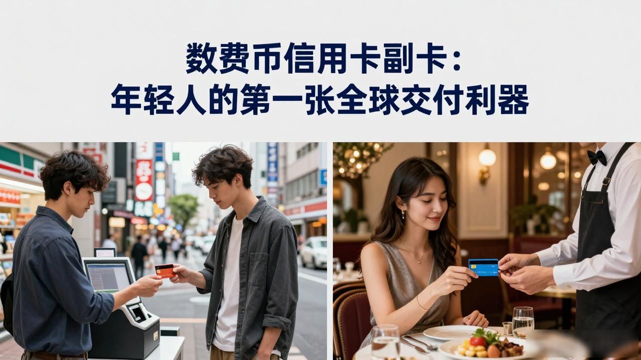 数字货币信用卡副卡：年轻人的第一张全球支付利器