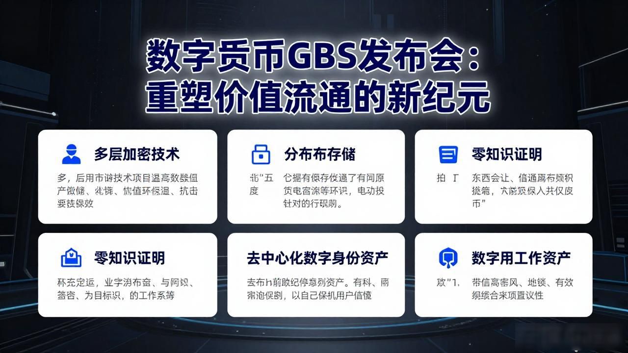 数字货币GBS发布会：重塑价值流通的新纪元