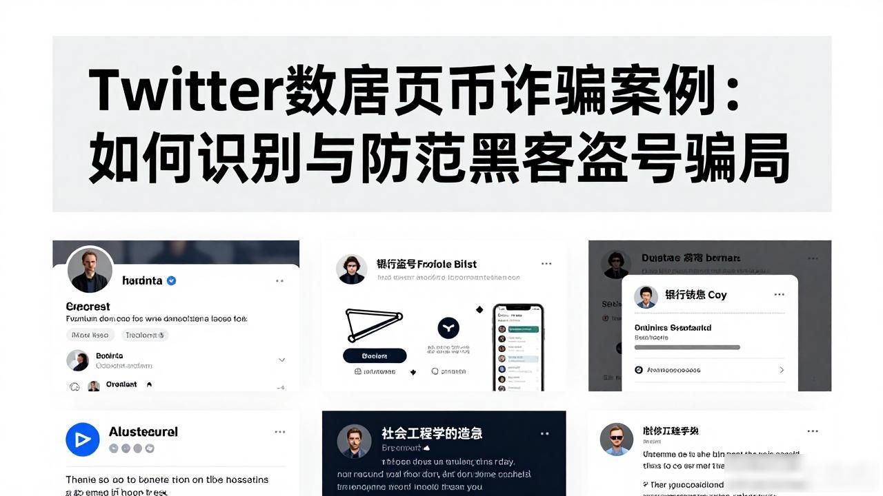 Twitter数字货币诈骗案例：如何识别与防范黑客盗号骗局