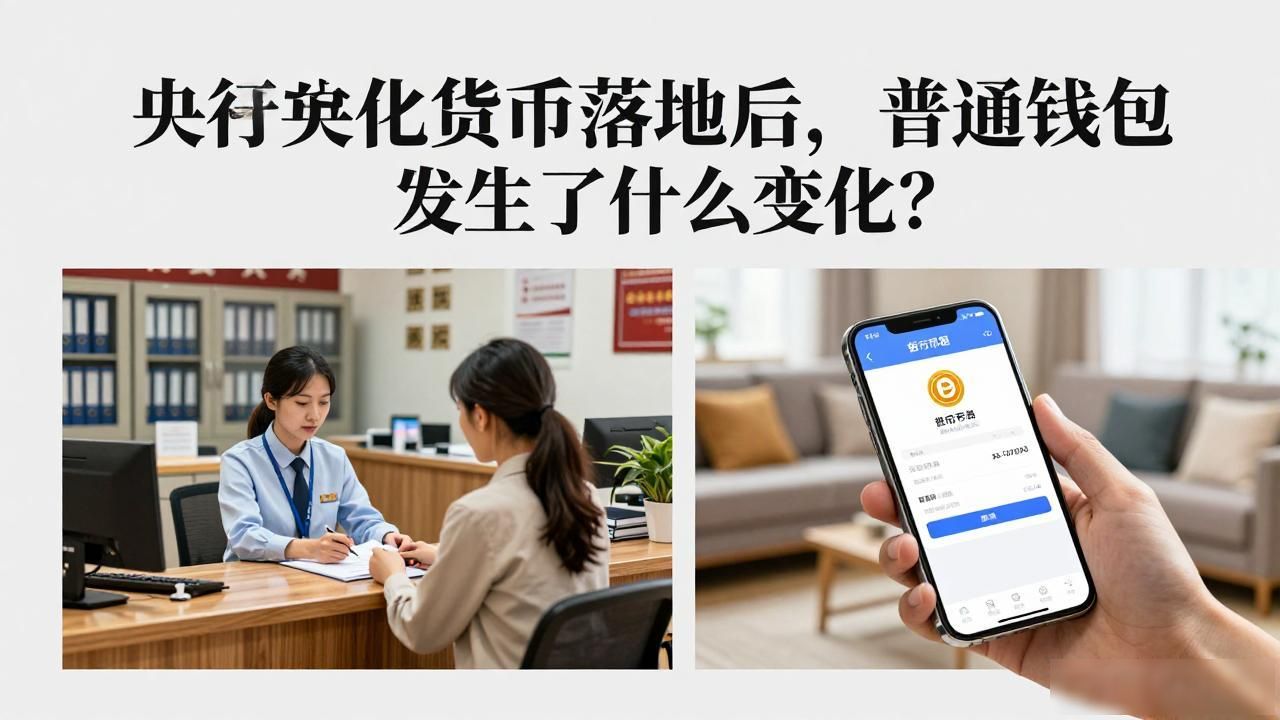 央行数字货币落地后，普通人钱包发生了什么变化？
