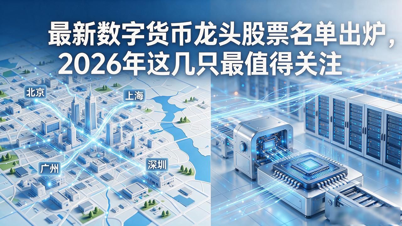 最新数字货币龙头股票名单出炉，2026年这几只最值得关注