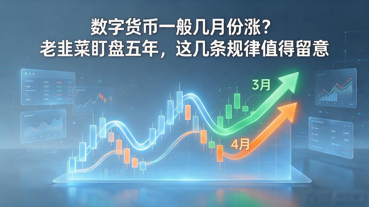 数字货币一般几月份涨？老韭菜盯盘五年，这几条规律值得留意