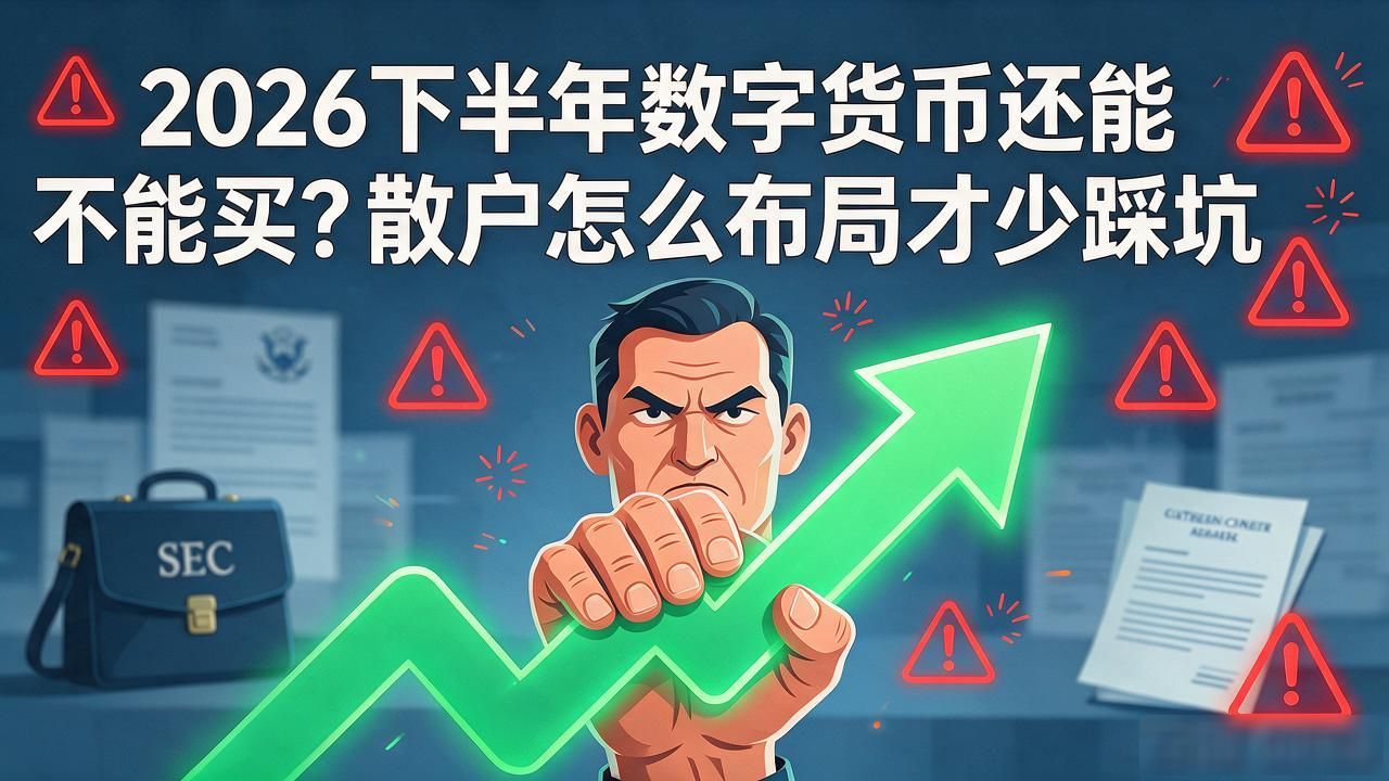 2026下半年数字货币还能不能买？散户怎么布局才少踩坑