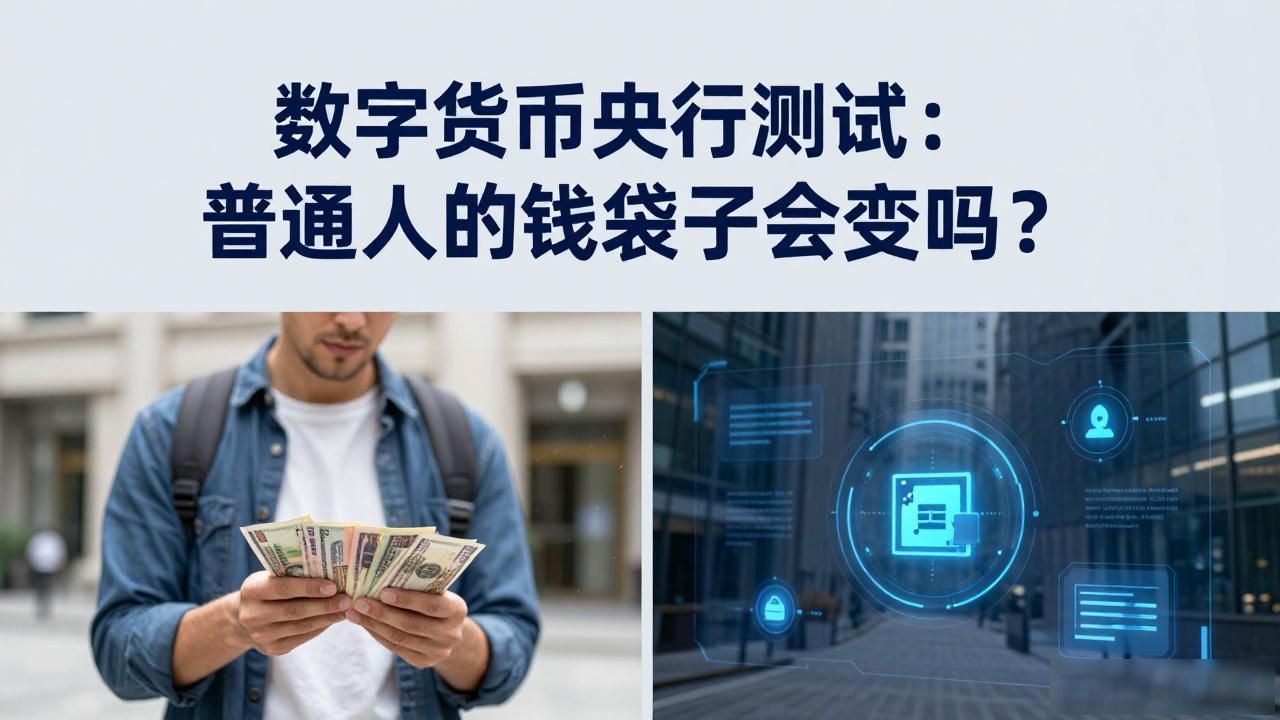 数字货币央行测试：普通人的钱袋子会变吗？