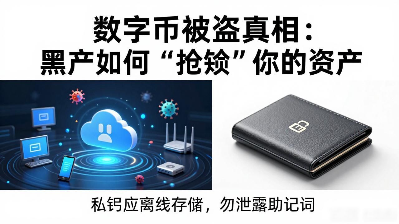 数字货币被盗真相：黑产如何“抢劫”你的资产