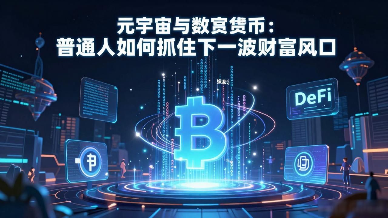 元宇宙与数字货币：普通人如何抓住下一波财富风口