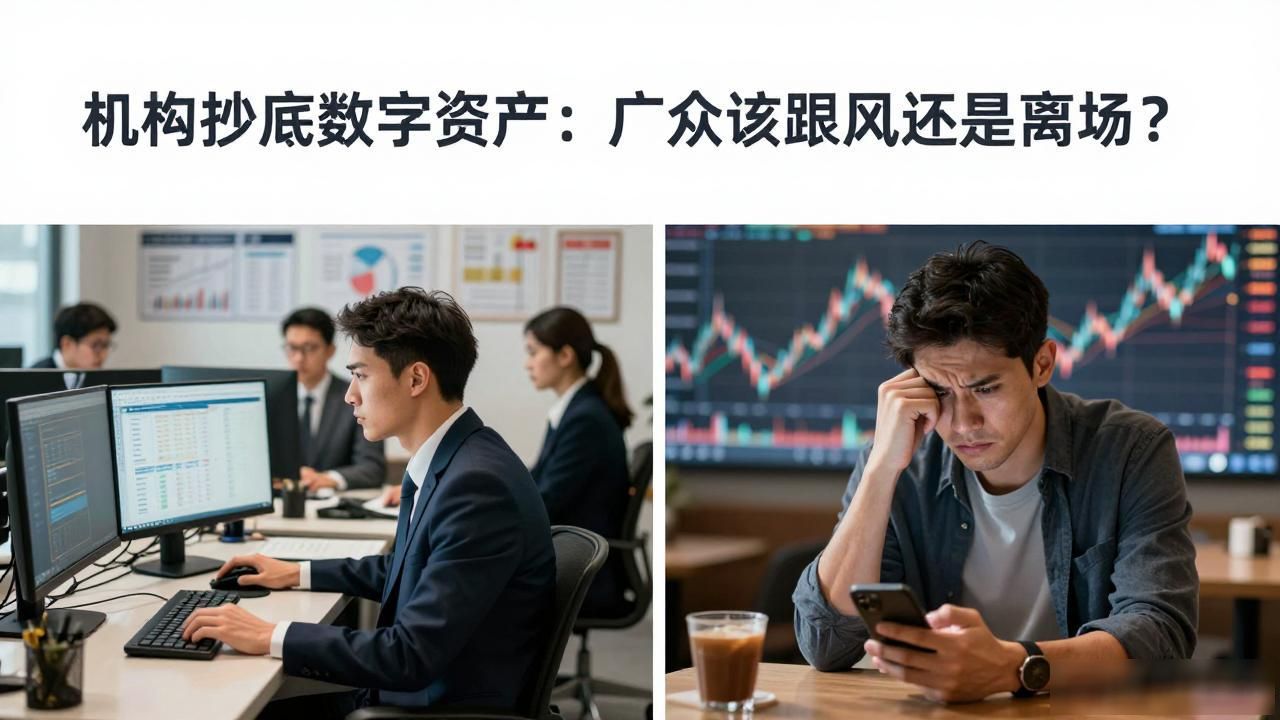 机构抄底数字资产：散户该跟风还是离场？