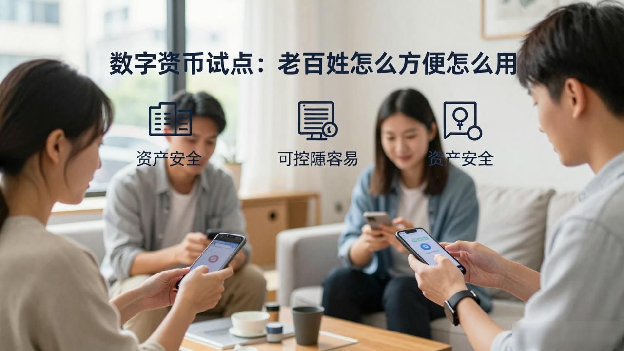 数字货币试点：老百姓怎么方便怎么用